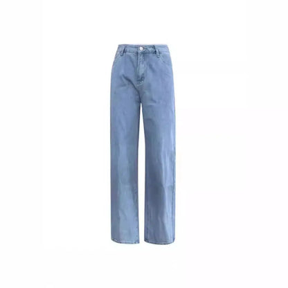 Casual Retro Loose Denim Trousers Women by All Mart Bristol Ltd