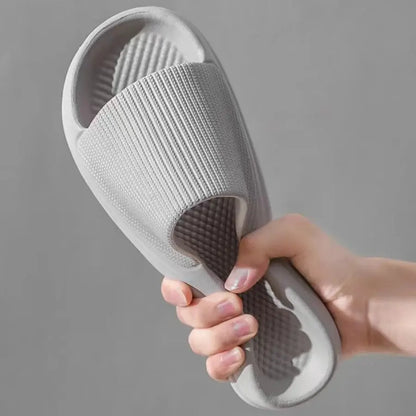 Soft Sole Massage Shower Shoes for Women Men Couples Waterproof Non-slip Home Leisure Fashion Bathroom Slippers by All Mart Bristol Ltd