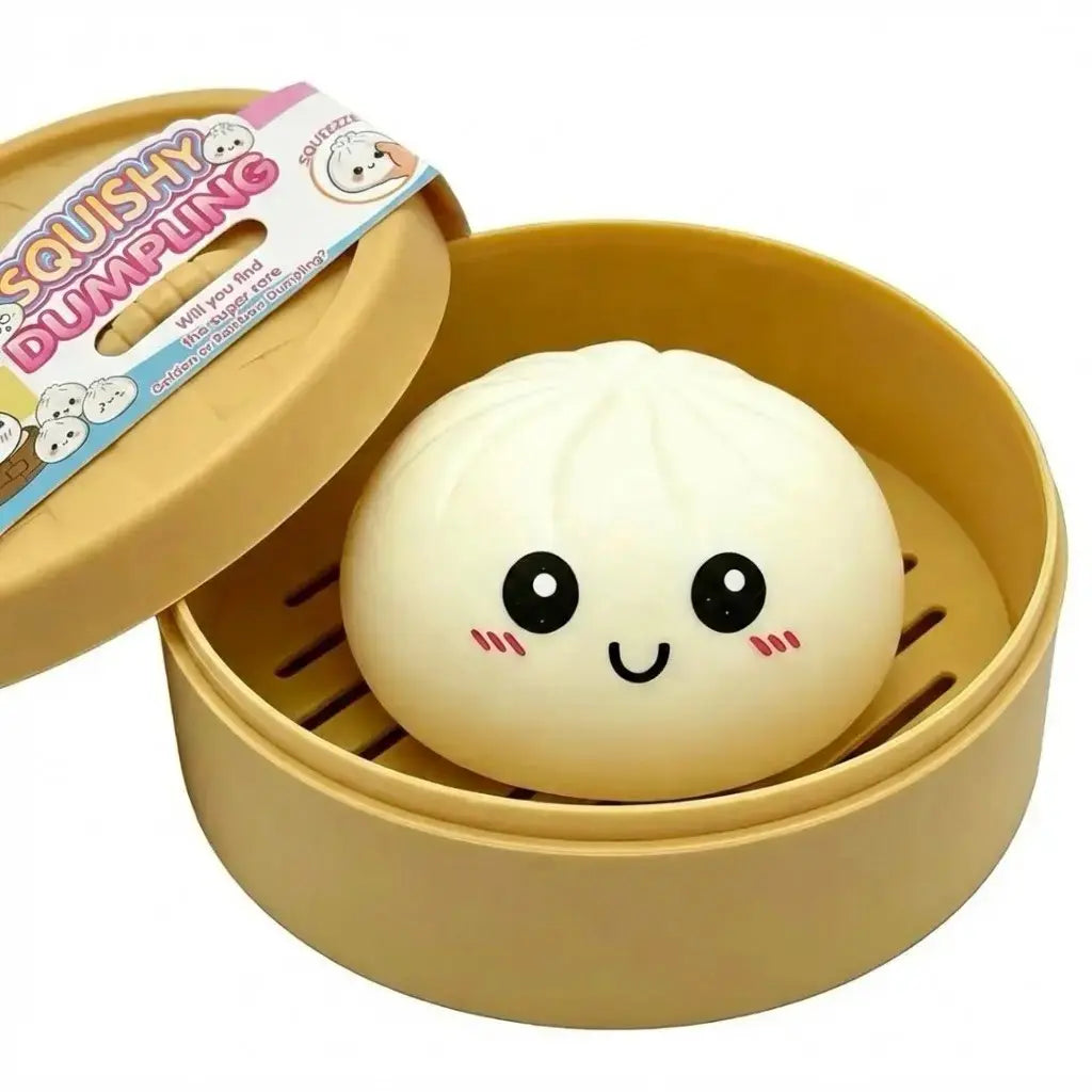 Expression Rich Giant Squishy Dumpling Blind Box, Stress Relief Toy, Soft Tpr Material, Surprise Unboxing, Valentine'S Day Gift, Easter Gift, Stress Relief Fidget by All Mart Bristol Ltd