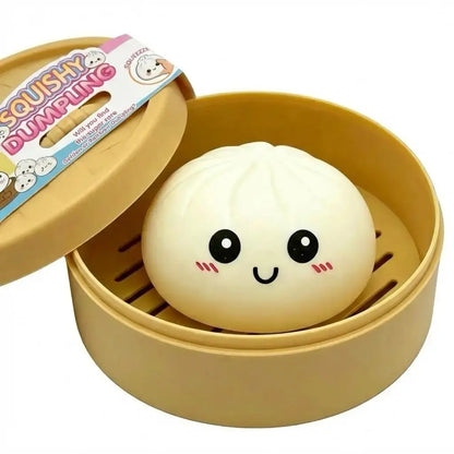 Expression Rich Giant Squishy Dumpling Blind Box, Stress Relief Toy, Soft Tpr Material, Surprise Unboxing, Valentine'S Day Gift, Easter Gift, Stress Relief Fidget by All Mart Bristol Ltd
