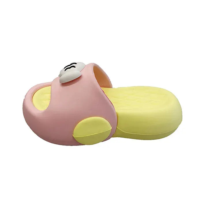 New Cute Kitten Little Fish Comfortable Thick Bottom, One line Dragging Versatile Color blocked Slippers for Home and Indoor Use by All Mart Bristol Ltd