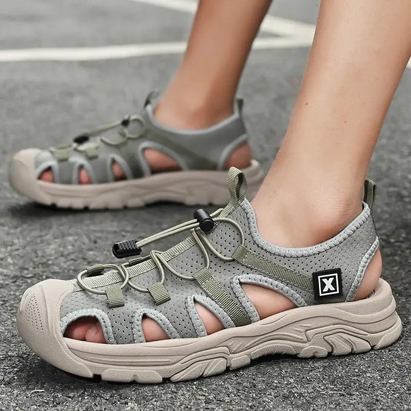 Summer Stylish And Lightweight Leisure Pump Breathable Sandals by Dropshipman