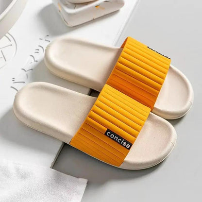 Soft Bathroom Slippers Men EVA Non Slip House Dorm Shoes by Dropshipman
