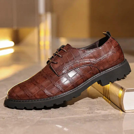 British Style Casual Men's Dress Shoes by Dropshipman