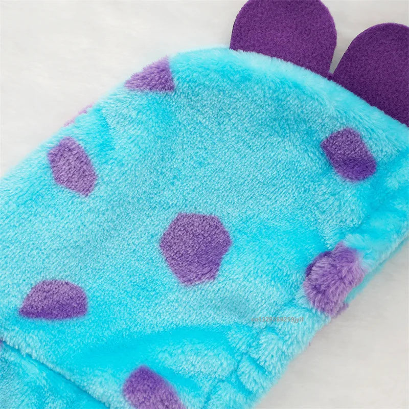 Pet Clothing Dog Cat Autumn and Winter Thickened Warm Blue Dinosaur Hooded Coat Puppy Costume for Small Medium Dogs