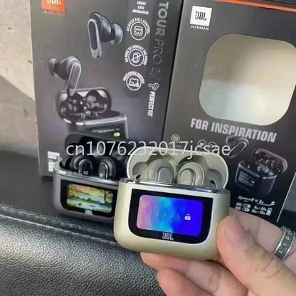 Original JBL Tour PRO 2 True Wireless Bluetooth Earphones Stereo Earbuds sports Headphones with Smart LCD Screen HK version by All Mart Bristol Ltd