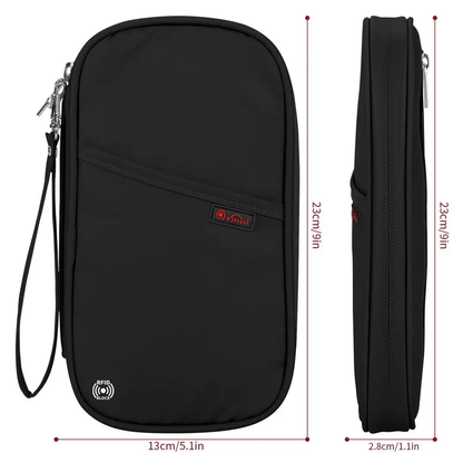 VINSANI DELUXE PASSPORT ORG BLACK 1010323 by Vinsani