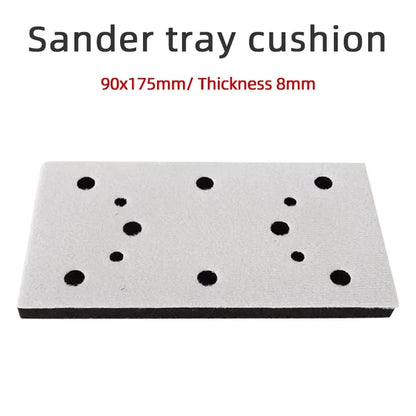 Sponge Cushion Rectangular 90x175mm Suitable for Festo 3+2+3 Holes Square Thick Cushion Rectangular 8-hole Sandpaper by All Mart Bristol Ltd