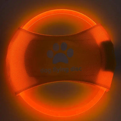 Dog Flying Discs Light Glowing LED LuminousTrainning Interactive Toys Game Flying Discs Dog Toy Pet Dog Accessories Pet Products by Dropshipman