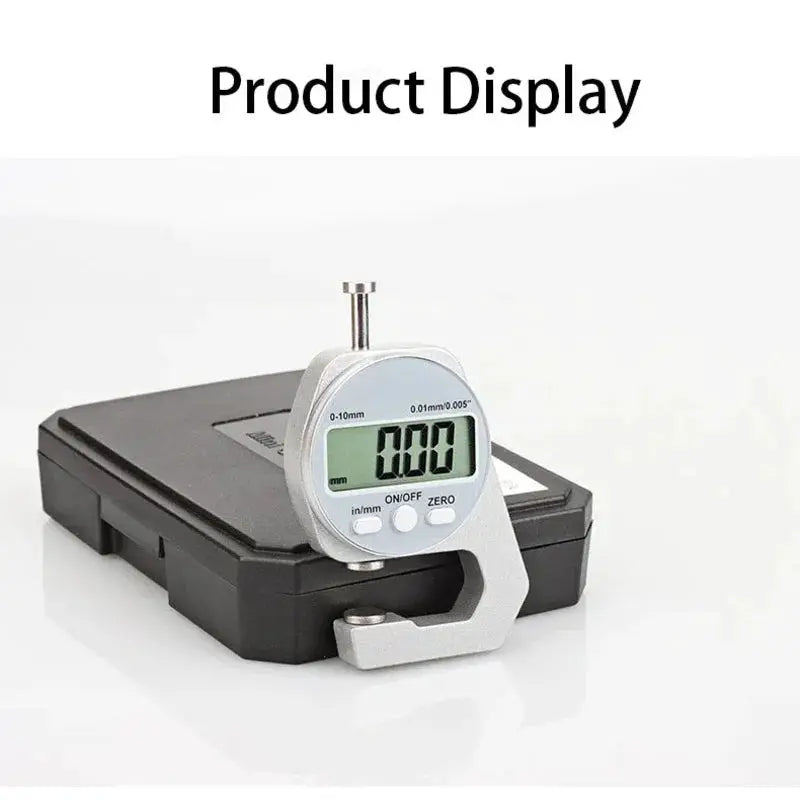 0-10mm Digital Thickness Gauge 0.01mm High Precision Pocket Measuring Tool for Flat and Curved Surfaces by All Mart Bristol Ltd