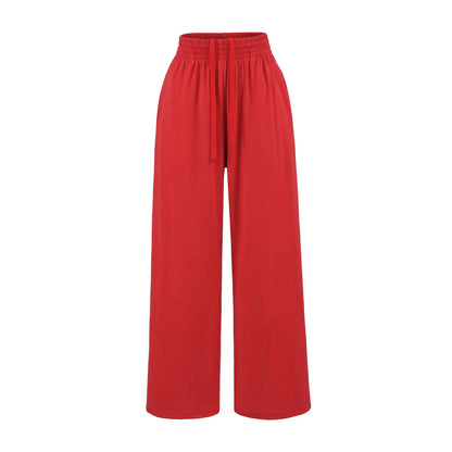 FigureFlattering Set Seductive Slimming T-Shirt Set Wide Leg High-Waisted Set Two-Piece Comfortable Chic Outfit For Women by All Mart Bristol Ltd