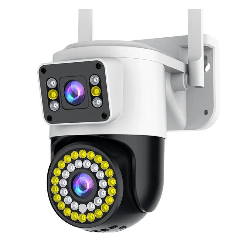 Night Vision Wireless Wifi Binocular Dual-screen Surveillance Camera by Dropshipman