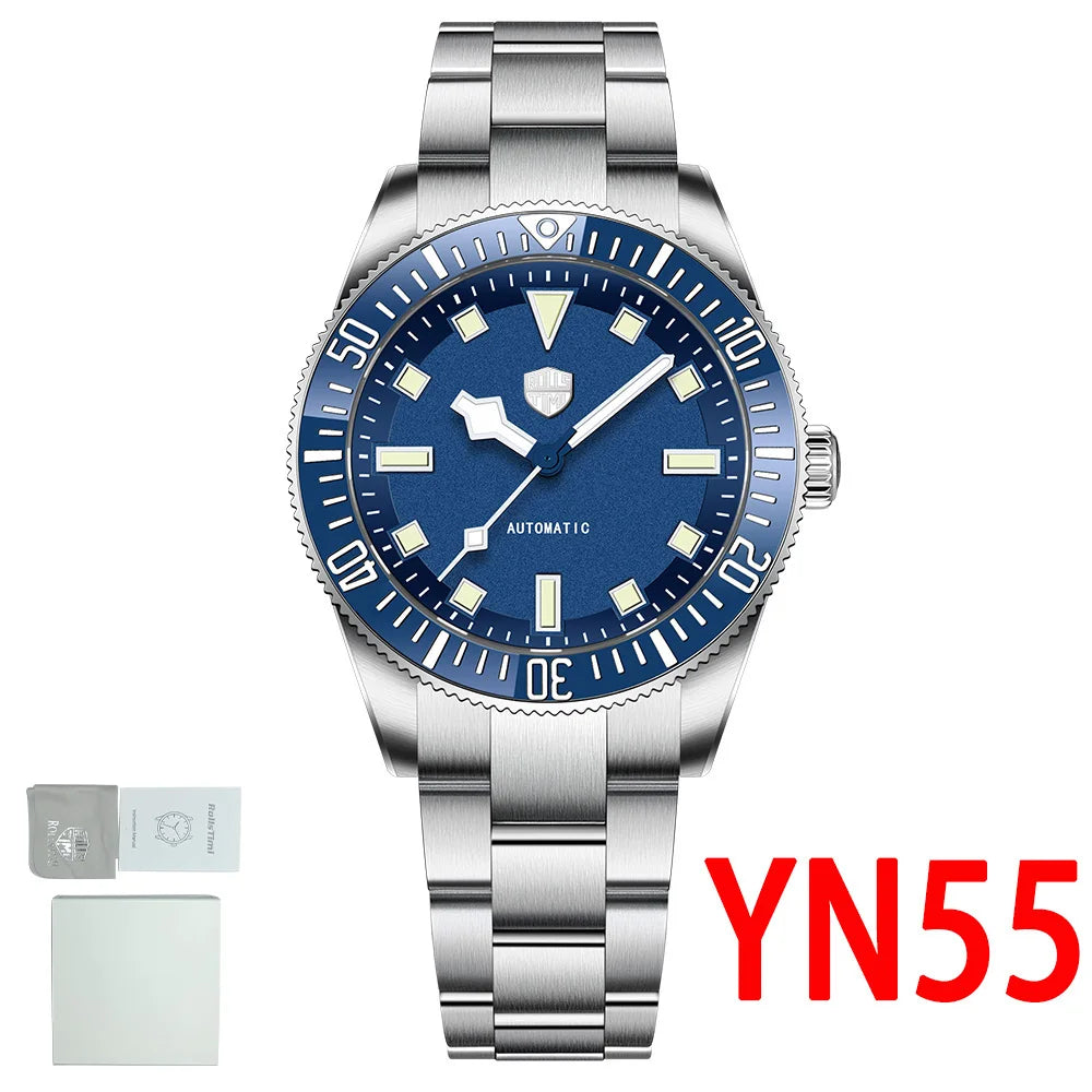 2026 new Rollstimi men's watches luxury automatic watch men's mechanical watch top sapphire stainless steel 10BAR watch luminous by All Mart Bristol Ltd