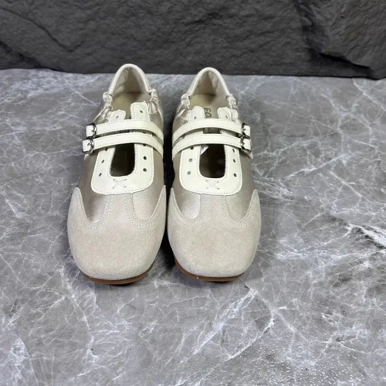 Soft Bottom Large Size Women's Shoes 41 to 43 Casual Style Agan Shoe New 2026 Fashion Single Strap Fashionable Flats by All Mart Bristol Ltd