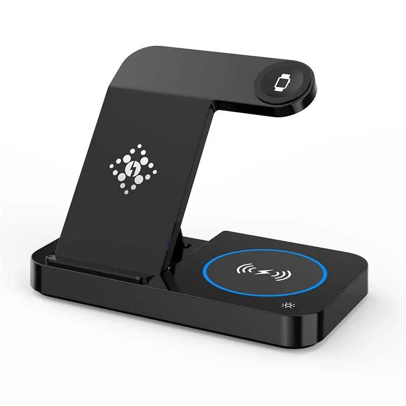 Folding Three-in-one Wireless Charging Stand by Dropshipman