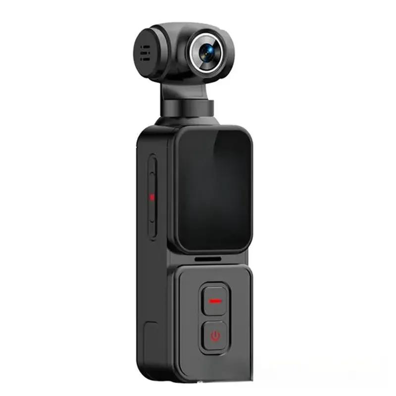 5K Stabilization Sports Camera Portable Recorder Handheld Pocket Outdoor Cycling Kids' Camera High-Pixel with AI Anti-Shake & IPX7/8 Waterproof Features - Clip, Water Proof, Screen by All Mart Bristol Ltd