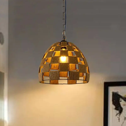Boho Pendant Light 1m With Chain ~1535 by All Mart Bristol Ltd