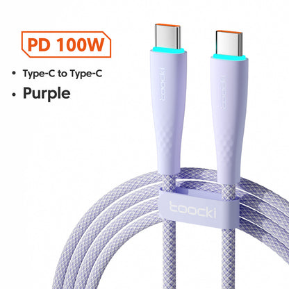 USB Type C To USB C Cable 100W 66W Fast Charging by Dropshipman