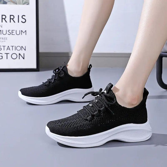 Womens Mesh Sneakers, Summer New Style, Korean-style Casual by Dropshipman