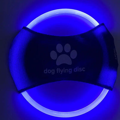 Dog Flying Discs Light Glowing LED LuminousTrainning Interactive Toys Game Flying Discs Dog Toy Pet Dog Accessories Pet Products by Dropshipman