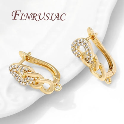18K Gold Plated,Anti-Allergy Earring Hook Clasps,Supplies For Jewelry,Fasteners Earwires,Earrings Fixtures Accessories by All Mart Bristol Ltd