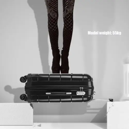 K1997L - KONO 20-24-28” HARD SHELL PP SUITCASE SET - BLACK by All Mart Bristol Ltd