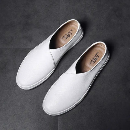 New Style Casual Leather Shoes Mens Fashion Loafers by Dropshipman
