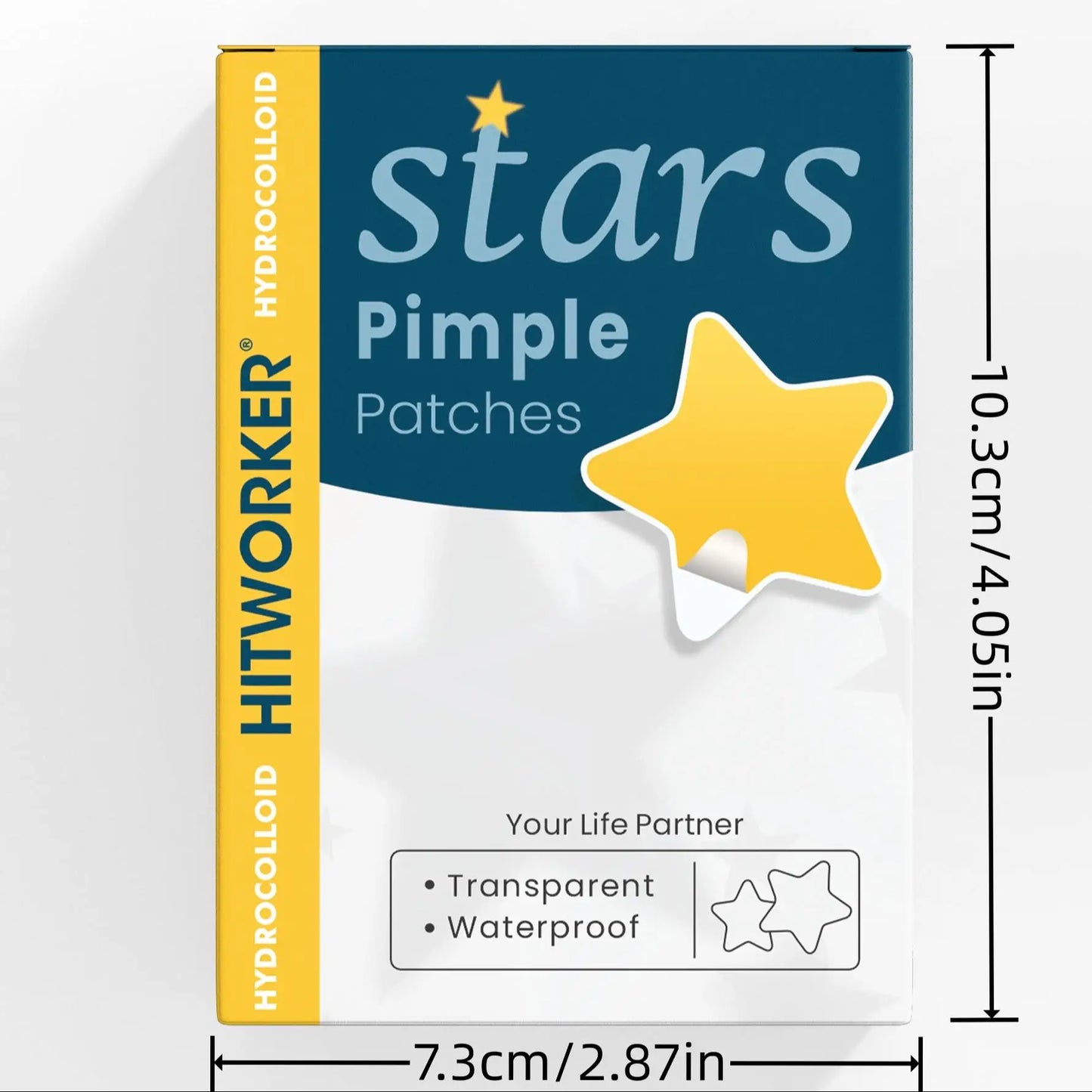 Star Acne Patches 240/480/720 Pieces, High-Quality Emergency Kit, Invisible Hydrogel Absorbs Pus Quickly, Reduces Swelling, Cute by All Mart Bristol Ltd