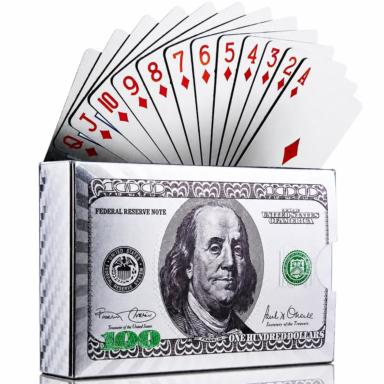 Card Games - Waterproof Clear UNO Plastic Playing Cards - for Swimming Pool, Beach Party, Camping & Travel - Fun Summer Gift for Family, Kids & Friends - 1 Deck Classic Set