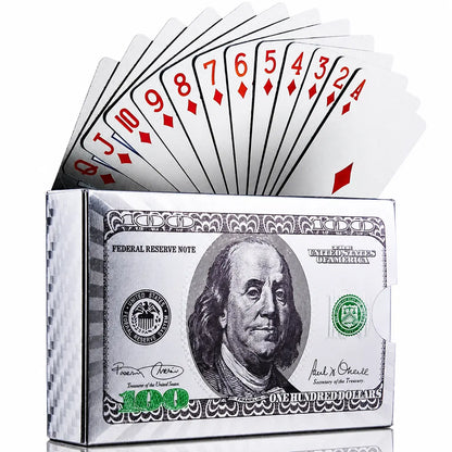 Card Games - Waterproof Clear UNO Plastic Playing Cards - for Swimming Pool, Beach Party, Camping & Travel - Fun Summer Gift for Family, Kids & Friends - 1 Deck Classic Set
