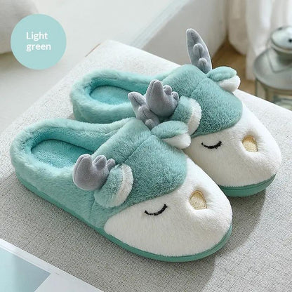 Women's Cotton Slippers For Winter, Home And Indoor Use, Non-slip by Dropshipman