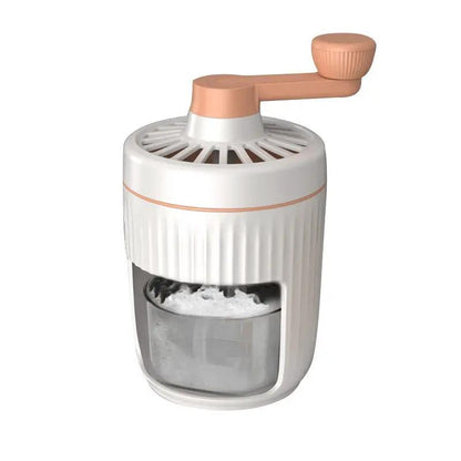 Hand-cranked Ice Shaving Machine Small Household Ice Crusher Hand-cranked Smoothie Machine Hail Ice Machine Kitchen Gadgets by Dropshipman
