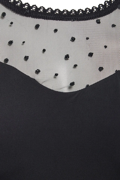 Long-Sleeve Mesh Bodysuit by All Mart Bristol Ltd