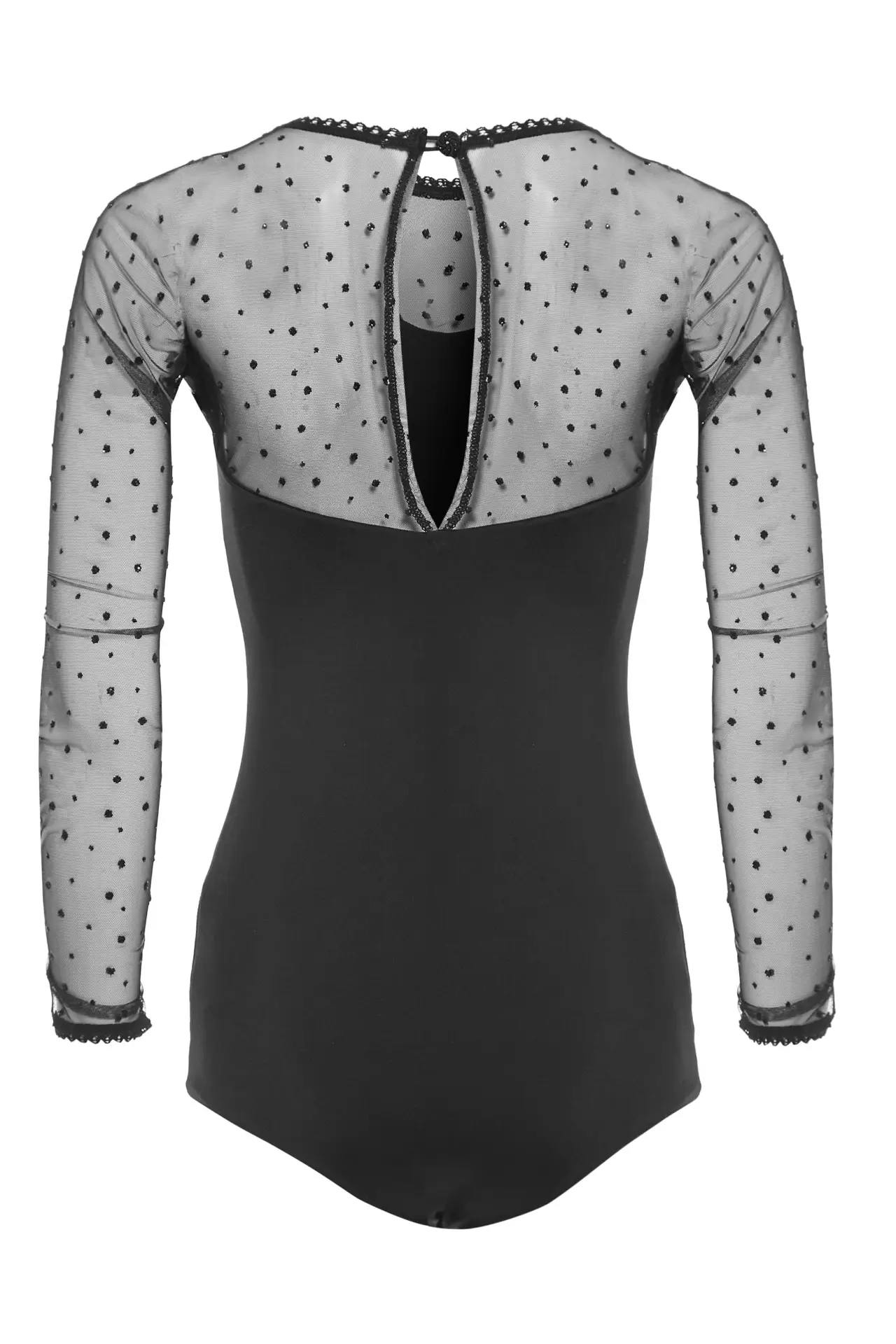 Long-Sleeve Mesh Bodysuit by All Mart Bristol Ltd