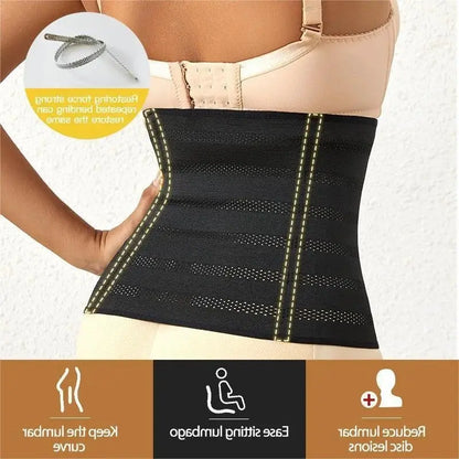 Abdominal Belt for Women Sports Shaper Waist Slimming Belly Reducing Waist Support Body Shaping Trainer Waist Cincher by All Mart Bristol Ltd