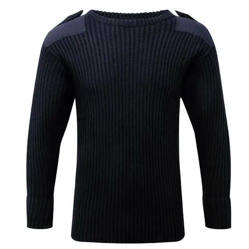 Mens Fort Crew Neck Combat Jumper - 120 by Fort