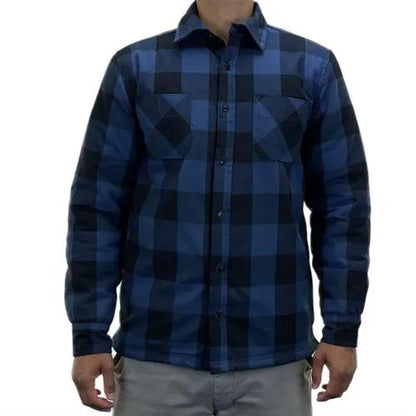 Mens Sherpa Fleece Lined Work Shirt - 4061 by Ek Wholesale