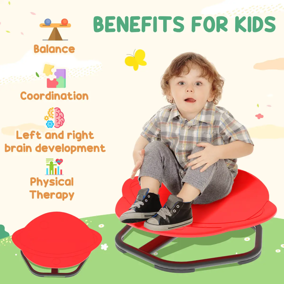 Sensory Spinning Chair by N/A