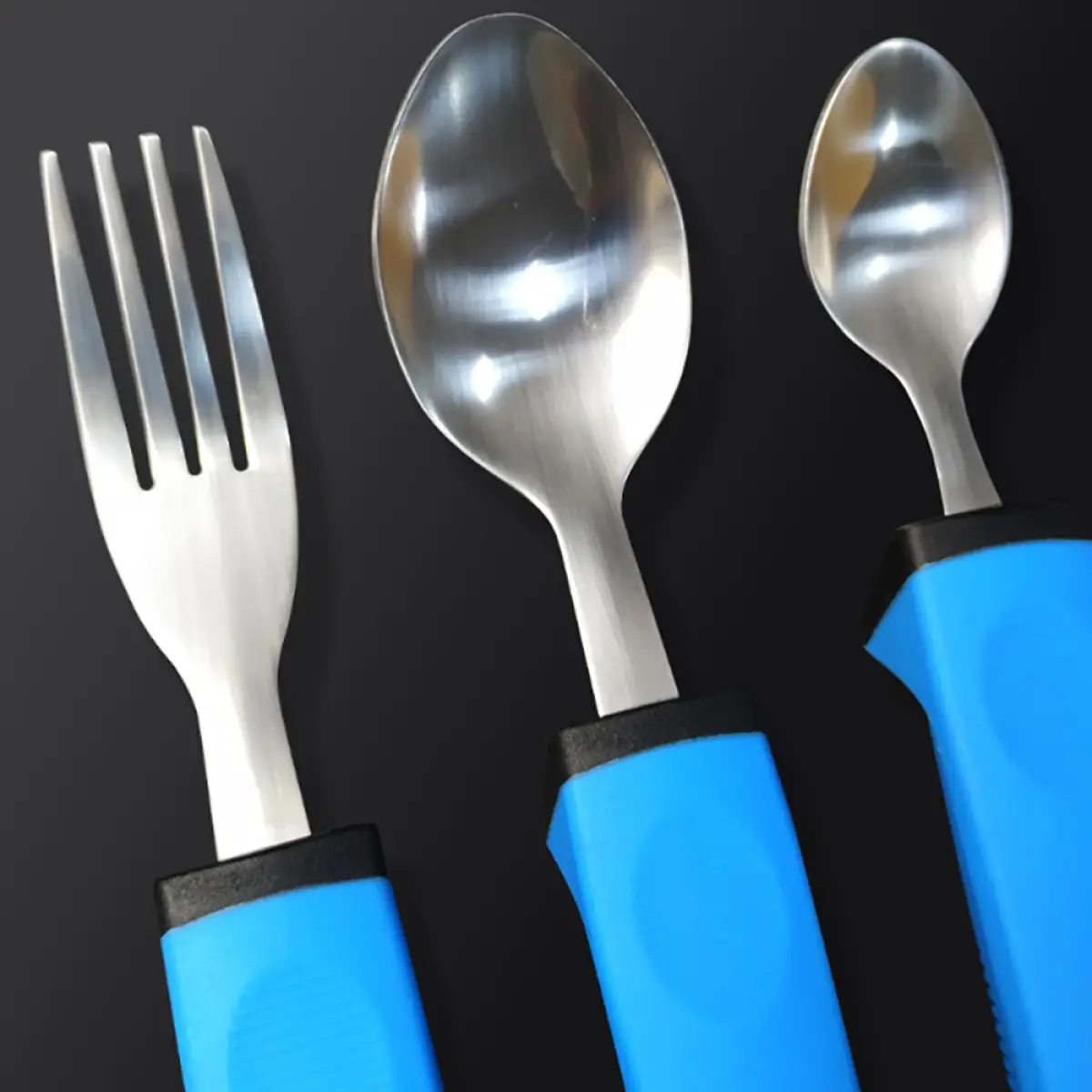 Elderly Aid Cutlery Sets Eating Easy Grip Disabled Utensil Spoon Fork Arthritis by N/A