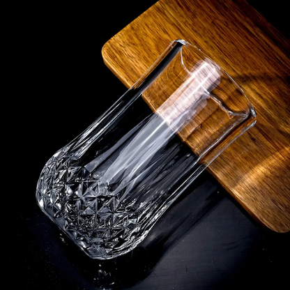 Vinsani 350ml Crystal Tall Glasses 6pcs 1010497 by Vinsani