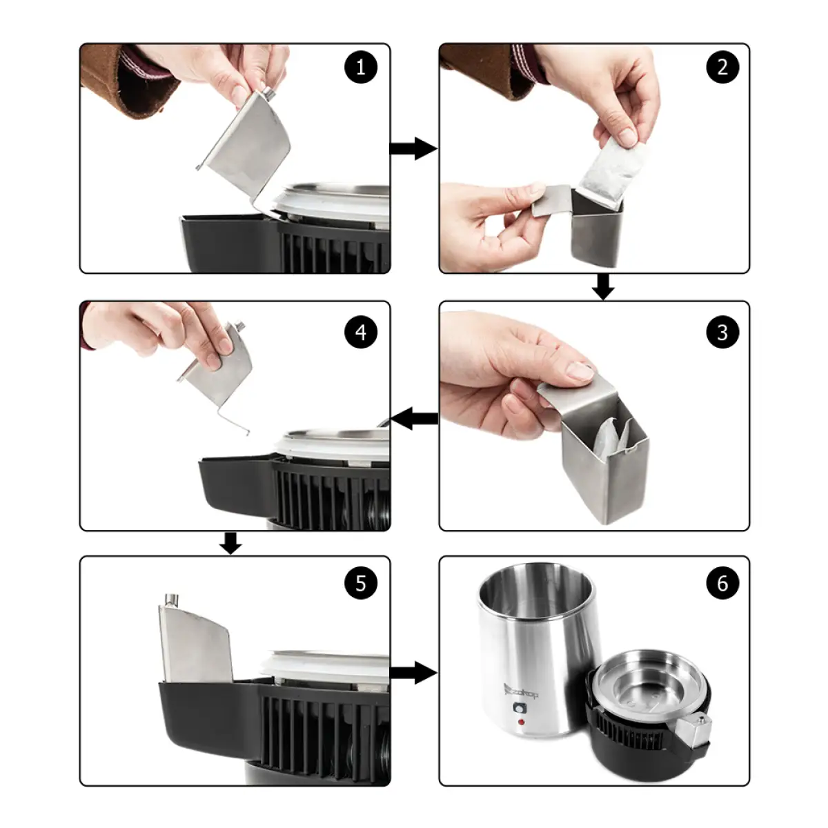 【Replace 23124634】750W Water Distiller Electric Purifier Stainless Steel Glass Water Filters by N/A