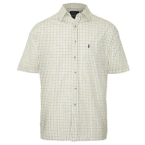 Mens Champion Short Sleeve Tattersall Shirt - 3041 by Ek Wholesale