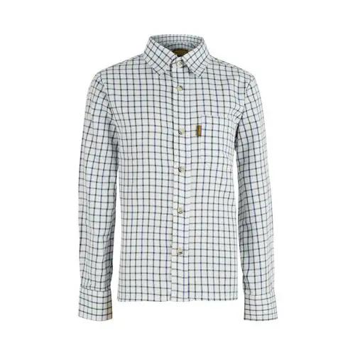 Kids Game Tattersall Check Shirt by Game Technical Apparel