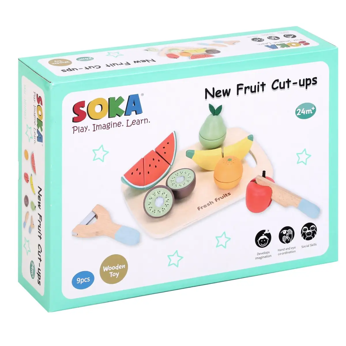 SOKA Fruit Cut Up 1010461 by SOKA Play Imagine Learn