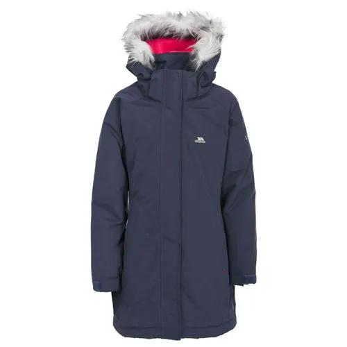 Girls Trespass Fame Waterproof Parka Jacket by Trespass
