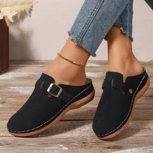 Lightweight Outdoor Casual Wedge Closed Toe Slippers For Women by Dropshipman