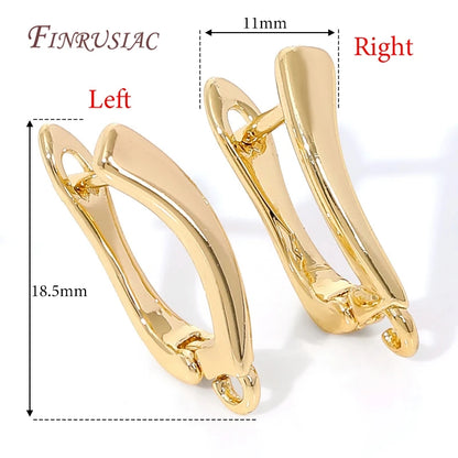 18K Gold Plated,Anti-Allergy Earring Hook Clasps,Supplies For Jewelry,Fasteners Earwires,Earrings Fixtures Accessories by All Mart Bristol Ltd