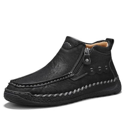 Men's Large-size Casual Hand-sewn Retro Work Boots by Dropshipman