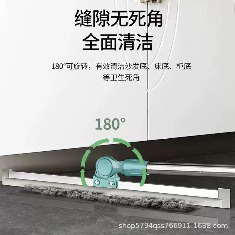 Toilet Bathroom Toilet Wiper Magic Broom Sweeping Silicone Artifact Ground Scraping Floor Cleaning Household Mop by All Mart Bristol Ltd