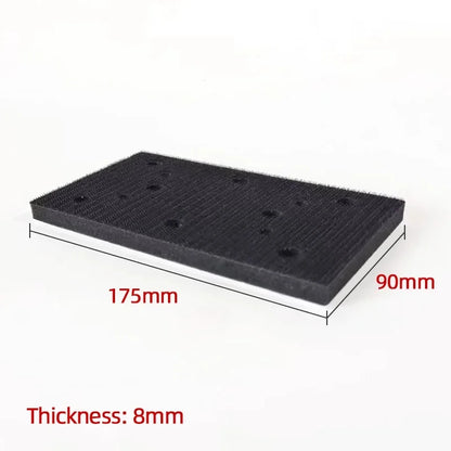 Sponge Cushion Rectangular 90x175mm Suitable for Festo 3+2+3 Holes Square Thick Cushion Rectangular 8-hole Sandpaper by All Mart Bristol Ltd